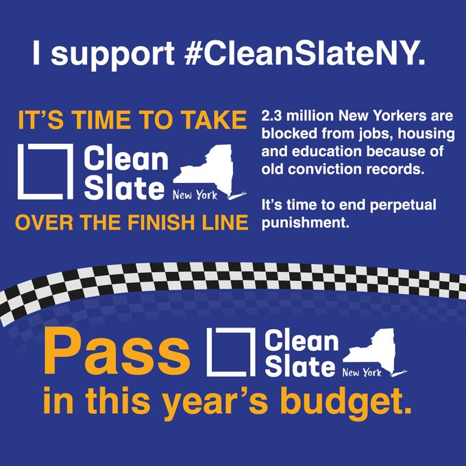 Incarcerated Nation Network,Inc - We must act now to end perpetual punishment and allow formerly incarcerated New Yorkers to move on with their lives. #CleanSlateNY will open doors by ending discrimination in housing, education, and employment – and it must be passed, as is, in this year’s budget. https://t.co/MN5VJHPsHa