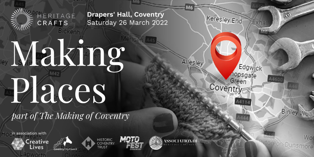 heritage_crafts's tweet photo. Saturday's panel discussion on craft and place at #MakingPlaces in Coventry has a great line-up. @OdulBozkurt @SussexUni @CovMotoFest @innan_sasaki @warwickuni @aohereng @PrincesFound Last few places remaining at https://t.co/dqoaeqIqxN. @CreativeLivesCL https://t.co/eiwTXMJJ5n