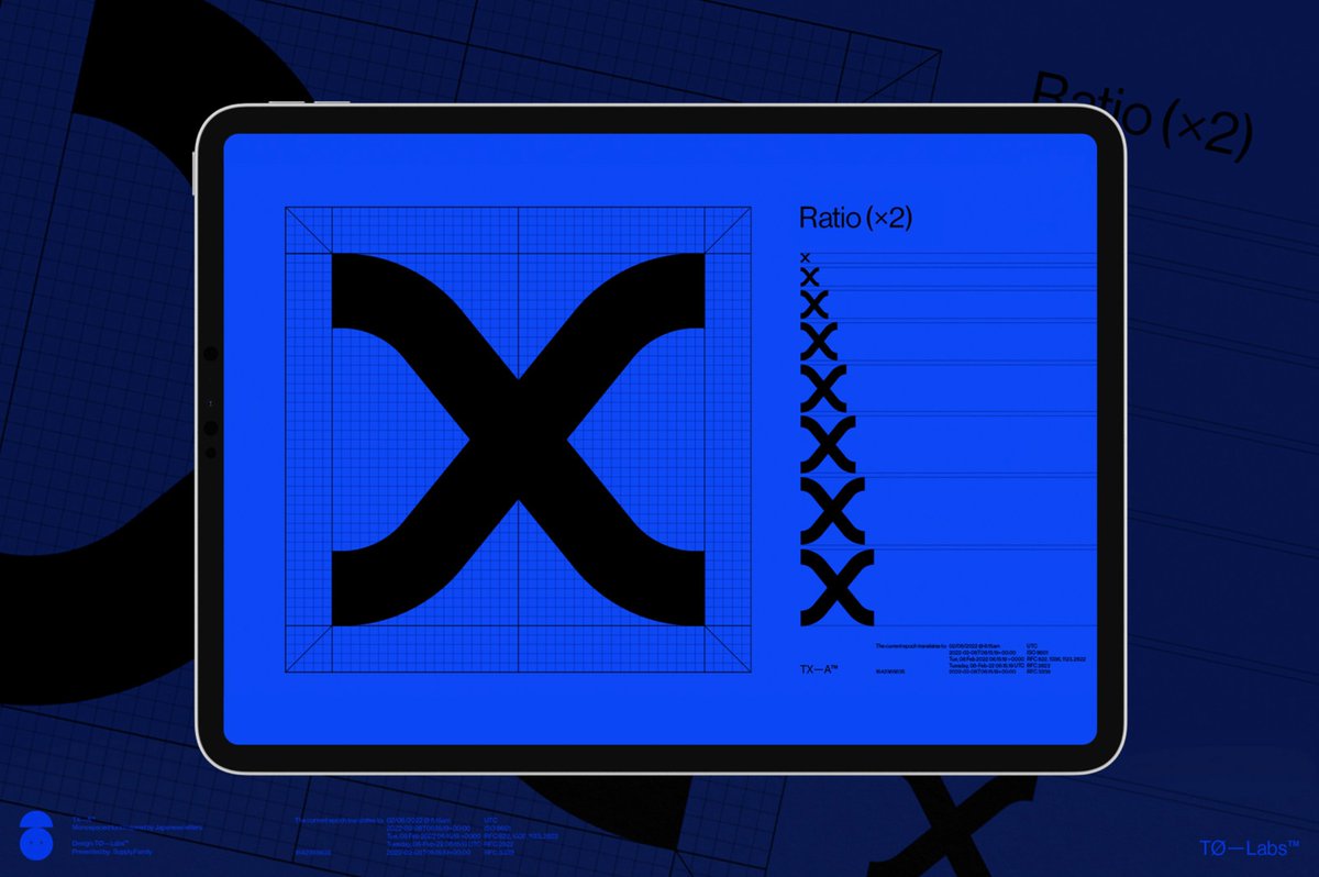 Mbabawan's tweet photo. TX-A, a beautiful monospaced display #font inspired by Japanese letters designed by Tommy Øberg, Swedish #Design director. 
👉 https://t.co/q8MVzzGgJL https://t.co/USUufsXyK8