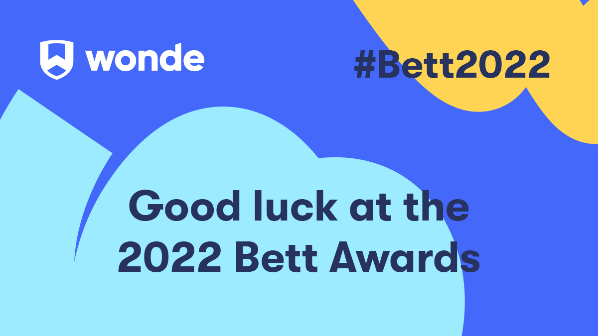 Wonde (@wearewonde) on Twitter photo We send our best wishes to @Tesforteachers, who are going for the double at this evening's <a href="/BettAwards/">Bett Awards</a> shortlisted for the 'Wellbeing, Digital Wellness & Safeguarding Resources' Award and the 'SEND Resources, Products & Services' Award. You can find them at stand number 'NE90' We send our best wishes to @Tesforteachers, who are going for the double at this evening's <a href="/BettAwards/">Bett Awards</a> shortlisted for the 'Wellbeing, Digital Wellness & Safeguarding Resources' Award and the 'SEND Resources, Products & Services' Award. You can find them at stand number 'NE90'