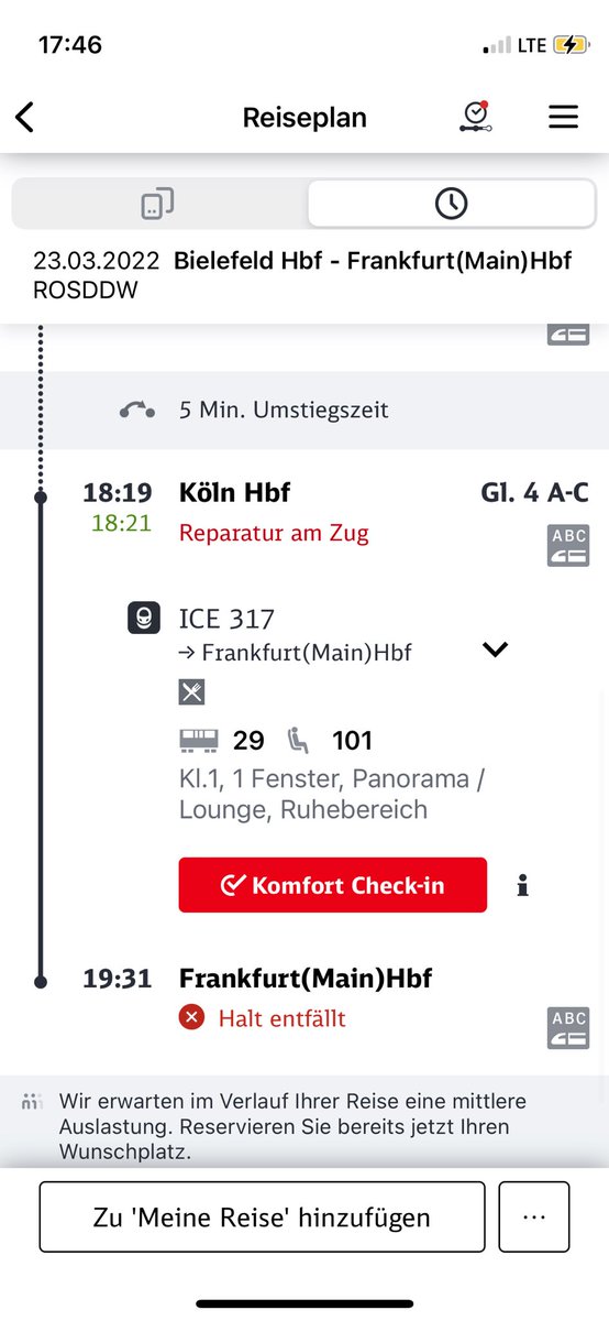 bendeler's tweet photo. Entschuldigung liebe @DB_Bahn, erst fährt mir mein Anschlusszug vor der Nase weg… 

Aber wenn man sich bei Euch nicht einmal auf die gebuchte Endhaltestelle verlassen kann, dann verzichte ich in Zukunft lieber auf Euren „Service“ ! #bahn #bahnfail https://t.co/MbZIBsLqfS