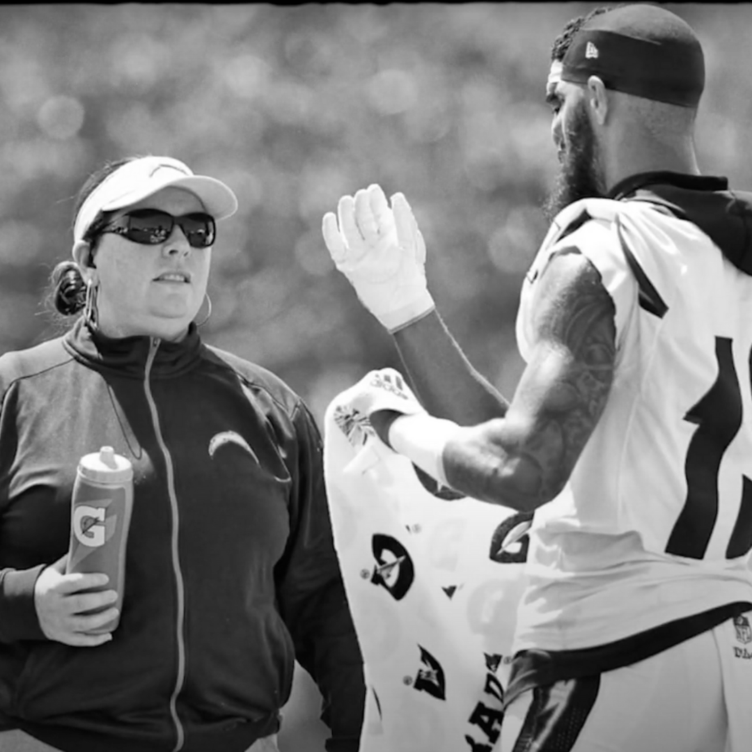 CATA_D8's tweet photo. Rounding out our video series celebrating the 50th anniversary of #TitleIX is Allison Miner, Assistant Athletic Trainer/Physical Therapist for the @chargers. Watch the full video on our YouTube channel, link in bio! #NATM2022 @NATA1950 @FWATAD8 https://t.co/VIQceREA33