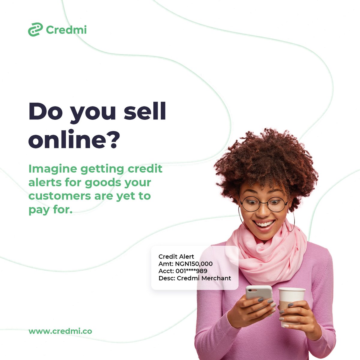 credmidotco's tweet photo. Selling is the bedrock of any business, but what do you do when it's almost impossible to sell?🥶

Have you tried letting your customer buy on credit? Click the link in our bio for more information.

#gistlover #ghanavsnaija https://t.co/71YYcEsu7a