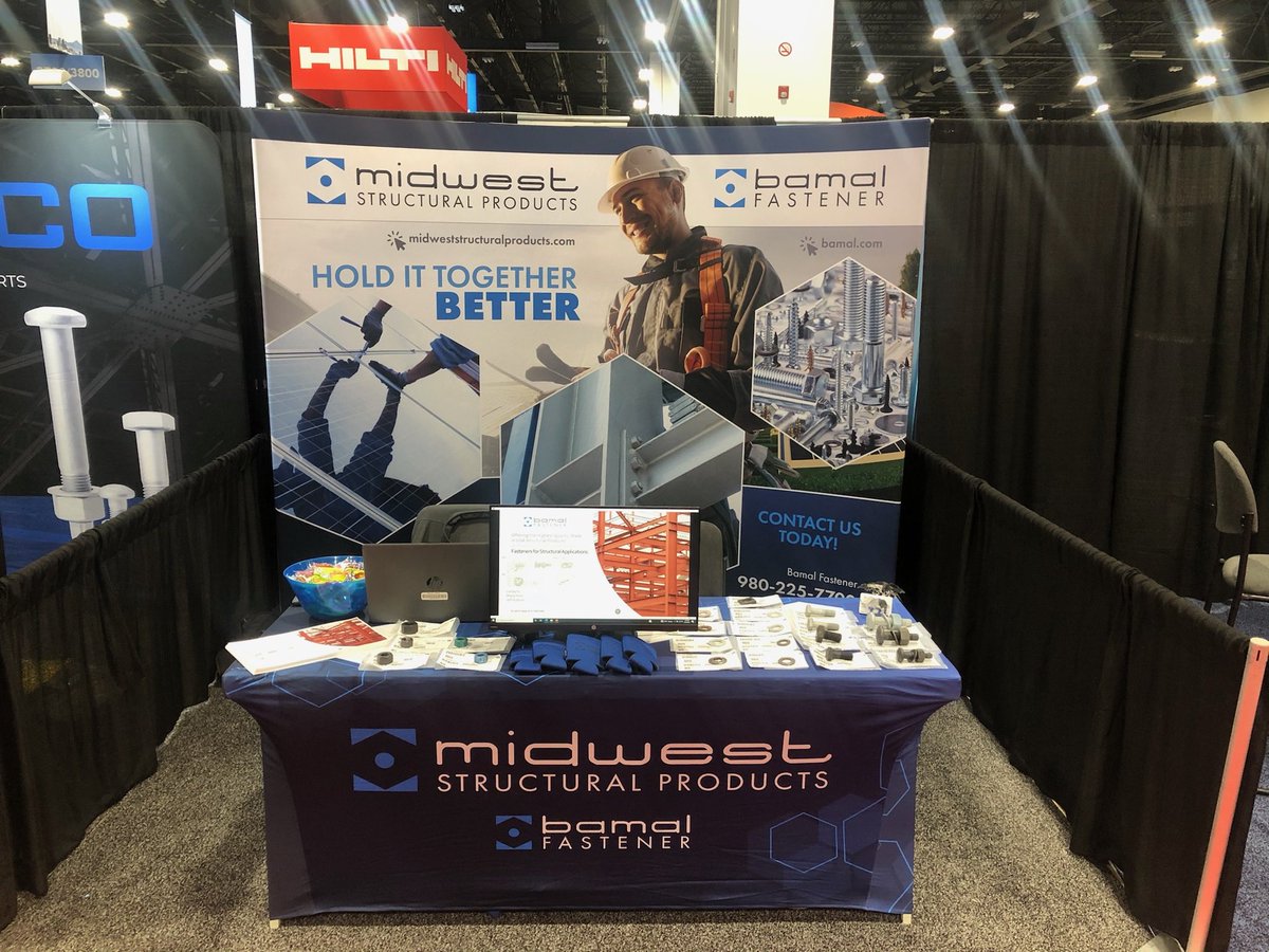 Come see us at NASCC!  #construction #fasteners #denver