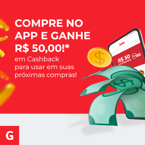 Baixe o App do Gimba e ganhe R$ 50,00 de cash back em sua primeira compra!

#cashback #appdogimba #aplicativo #descontos #OfertasDeUltimoMinuto #OFERTAS