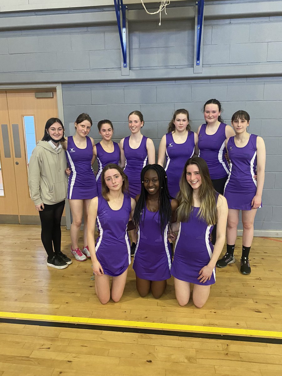 Great win for our s5/6 netball team this evening against John Paul Academy. Special well done and thanks to Kyla, Diasy and Mia in s3 who stepped in to help the team out. 👏🏼👏🏼
