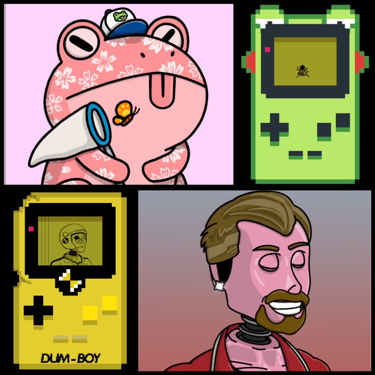 VryImprtntDummy's tweet photo. 🎉MEGA BUNDLE GIVEAWAY!🎉

We have combined forces with @HappyHoppersNFT to give you the chance to win this ultimate Dummy, Hopper + @nft_arcade Emulator NFT bundle!

To enter:
-Follow us + @HappyHoppersNFT 
-Like + Retweet
-Tag 2 legends!

Closes in 48 hrs!
#CNFT #NFT #Giveaways https://t.co/jk5yu8C0pD