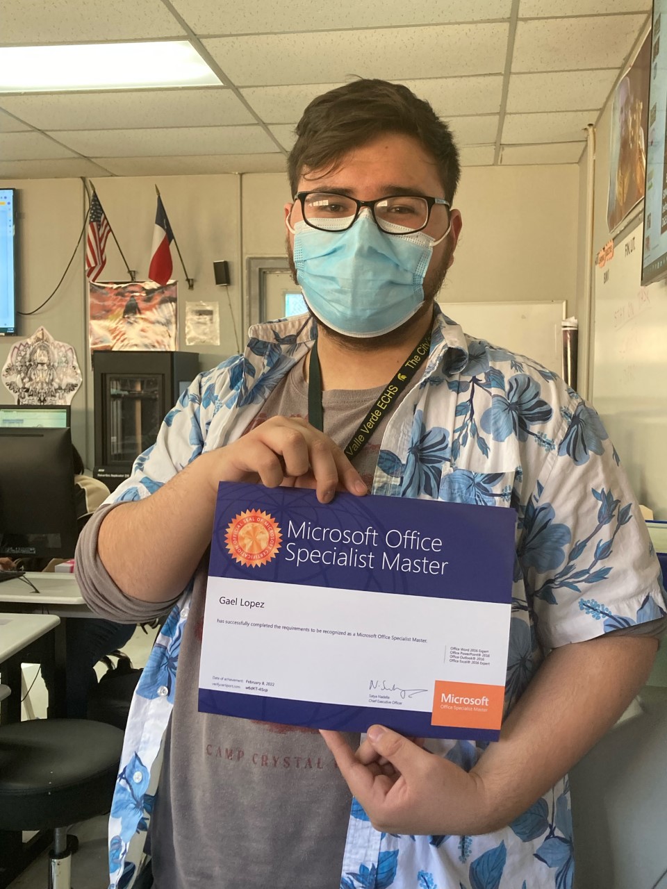 Certiport on Twitter "Shoutout to some amazing MOSMasters from Valle