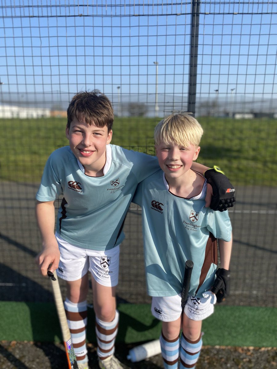 Fram_Sport's tweet image. A superb ending to their Prep School Hockey careers today. 

Otto scored a sublime hat-trick of backhands and Fergus was resolute in defence. 

Well done to the U13 A’s against a good @townclose team.