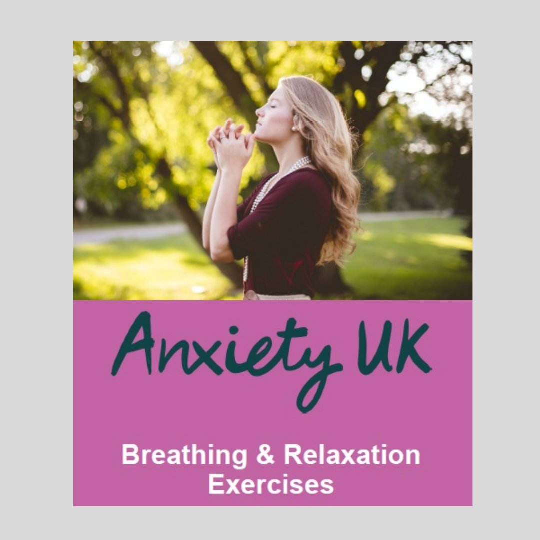 AnxietyUK's tweet photo. #Breathing exercises are great for managing #anxiety effectively.  Find out more by downloading our free booklet here: https://t.co/UP6KrQ3Thr https://t.co/1SMOC6PTrt
