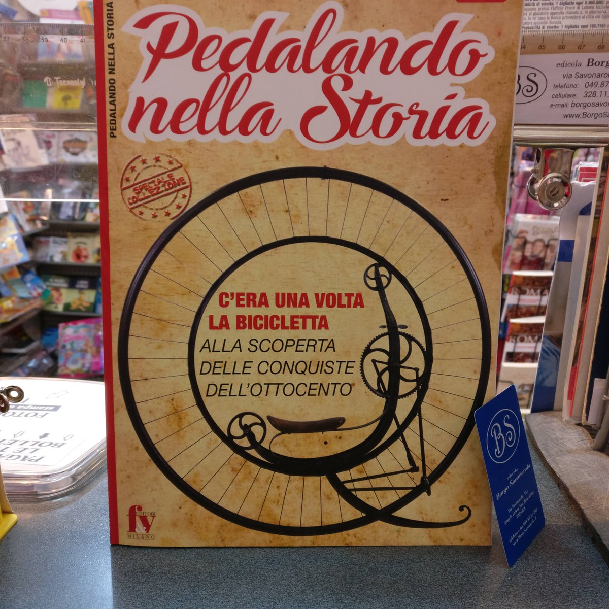 #Pedalando nella #Storia

Alla scoperta delle conquiste dell'Ottocento
C'era una volta la Bicicletta

#pedalare #bicicletta #biciclette
#cycling #cyclinglife #inbici
#tuttoBICI #BiciSport