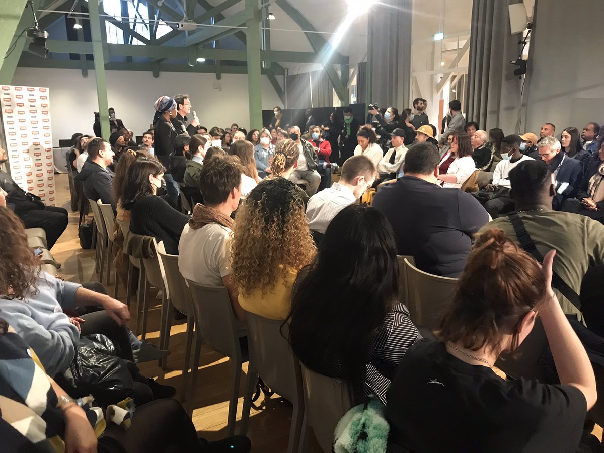 #2022avecnous ça commence ! Les jeunes ont la parole ce soir.
<a href="/trace_france/">TRACE FRANCE</a> <a href="/VilleSaintDenis/">Ville de Saint-Denis</a> <a href="/seinesaintdenis/">Département de Seine-Saint-Denis</a> #electionpresidentielle2022