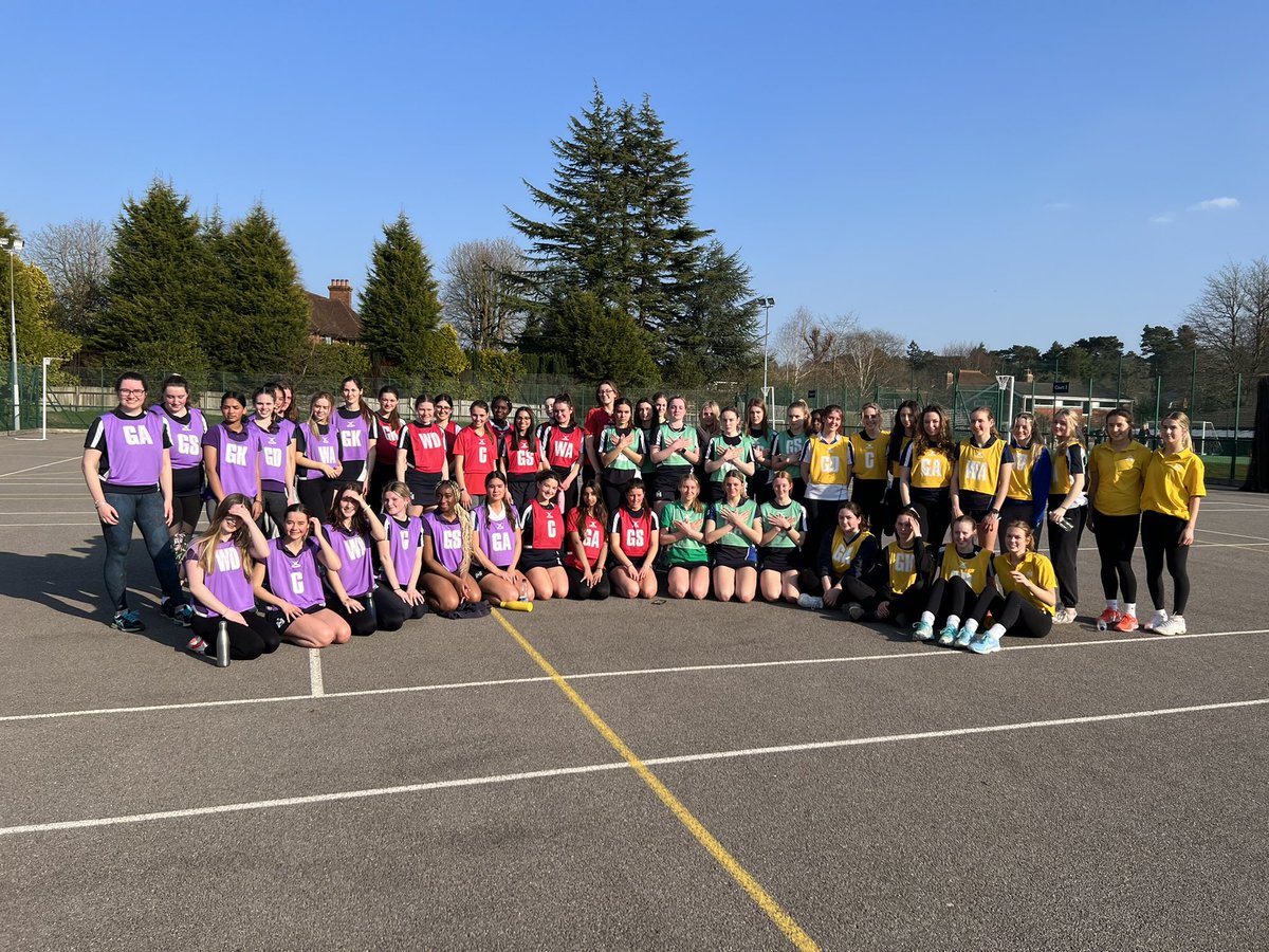 We had a super Senior House Netball tournament today - the last RGS House Netball competition for our U6. Well done to all the players, you were amazing!