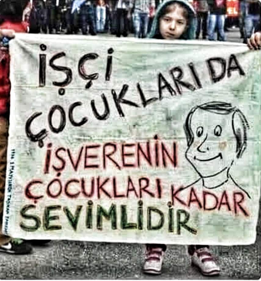 Bizim Çocuklarımız da sevindirin ve sevin #KamuHâlaTaşeron