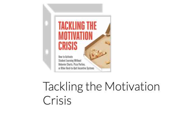 balancedteacher's tweet photo. In case you couldn't attend the #ASCD2022 session I facilitated in Chicago last weekend, here's the binder of resources I shared with participants. It's packed with resources to consider how to tackle the motivation crisis! https://t.co/N8lzvDMBhN https://t.co/nKBbNkVFtE