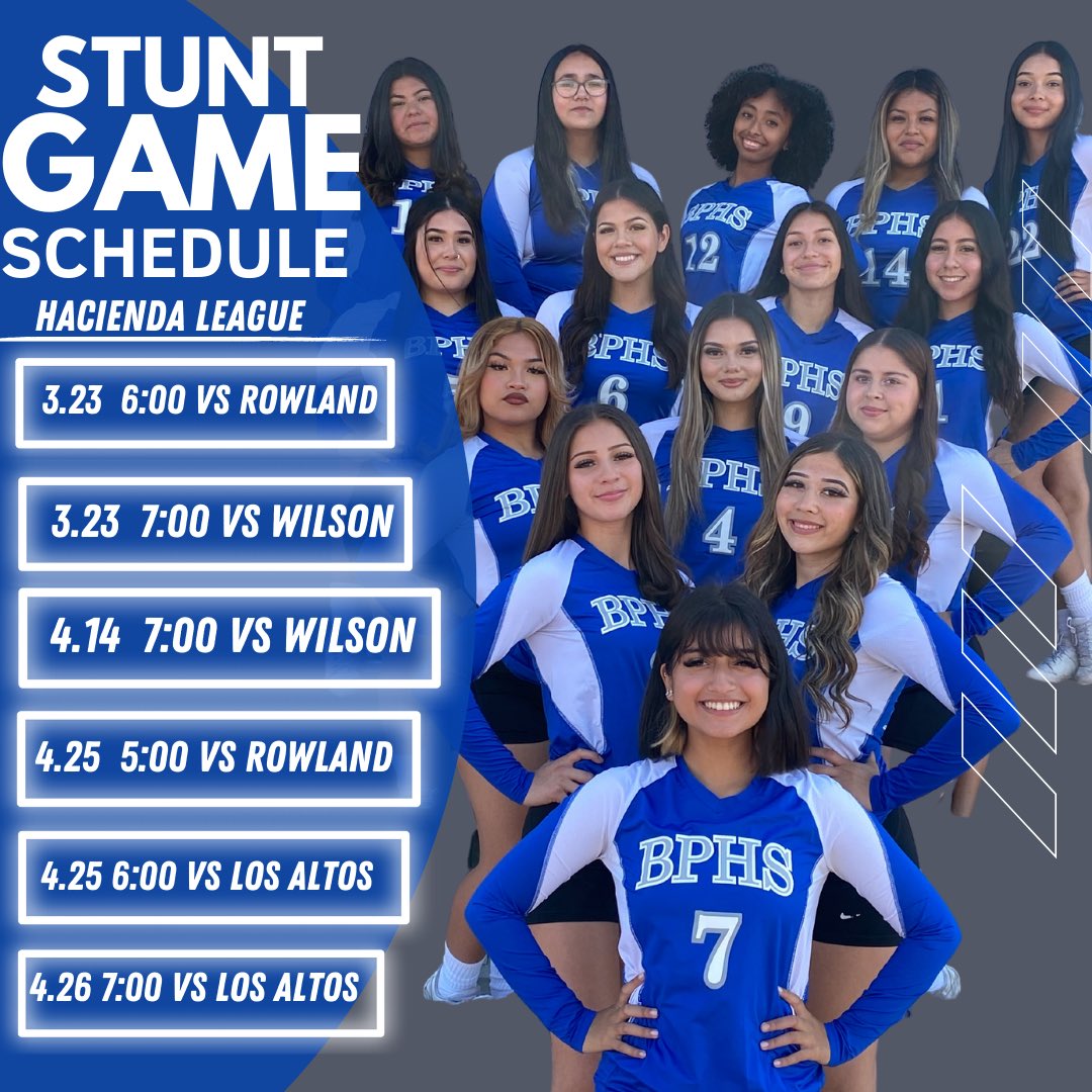 it’s game day for our STUNT team!