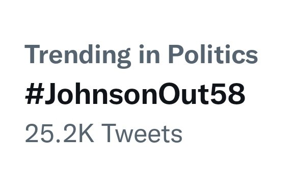 FightingAnne1's tweet image. 🔥25.2k tweets 18.10🔥

DAY 58
We won't be surpressed!

We know we're WINNING.
They know we're WINNING.
He knows we're WINNING.

#JohnsonOut58
#CostOfLivingCrisis
#PartyGate
#ToryRussianAssets #ToryCorruption