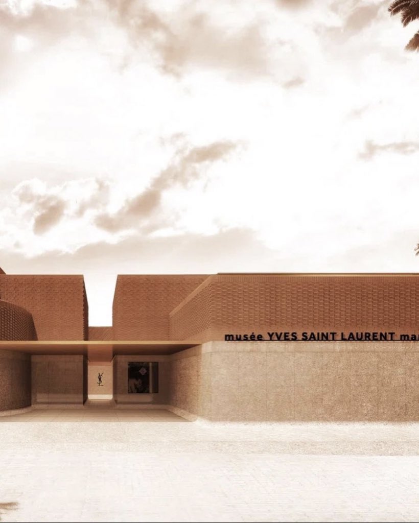 StreetFashion01's tweet photo. The Yves Saint Laurent Museum in Morocco! https://t.co/YfKxgVA5qK