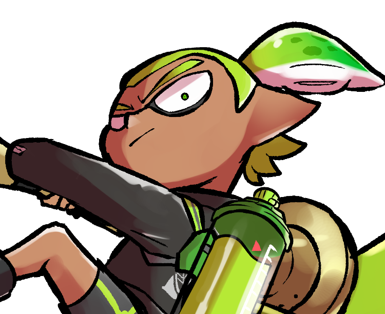 インクリング ,イカボーイ(スプラトゥーン) 「」|餅月すいかのイラスト
