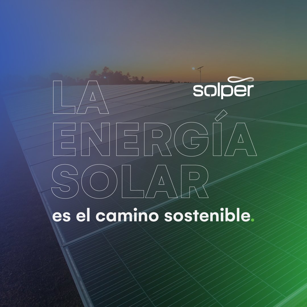 GSolper's tweet photo. 👉Sabías que el Objetivo 7 de Desarrollo Sostenible de las Naciones Unidas es garantizar el acceso a una energía asequible, fiable, sostenible y moderna para todos?

Desde Solper realmente creemos en la importancia de hacer crecer el uso de energía solar en el mundo♻️ https://t.co/OOoYHZUtO7