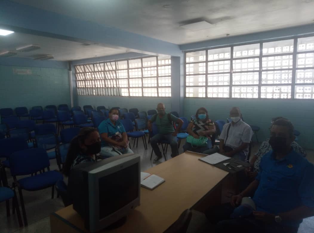 uptpc_oficial's tweet photo. Hoy se instaló Comisión de salud de la UPT de Puerto Cabello conformada por personal obrero, docente y administrativo, conjuntamente con *Bienestar Social* para gestionar emergencias y reembolsos por gastos médicos. https://t.co/yUw97k87Hl