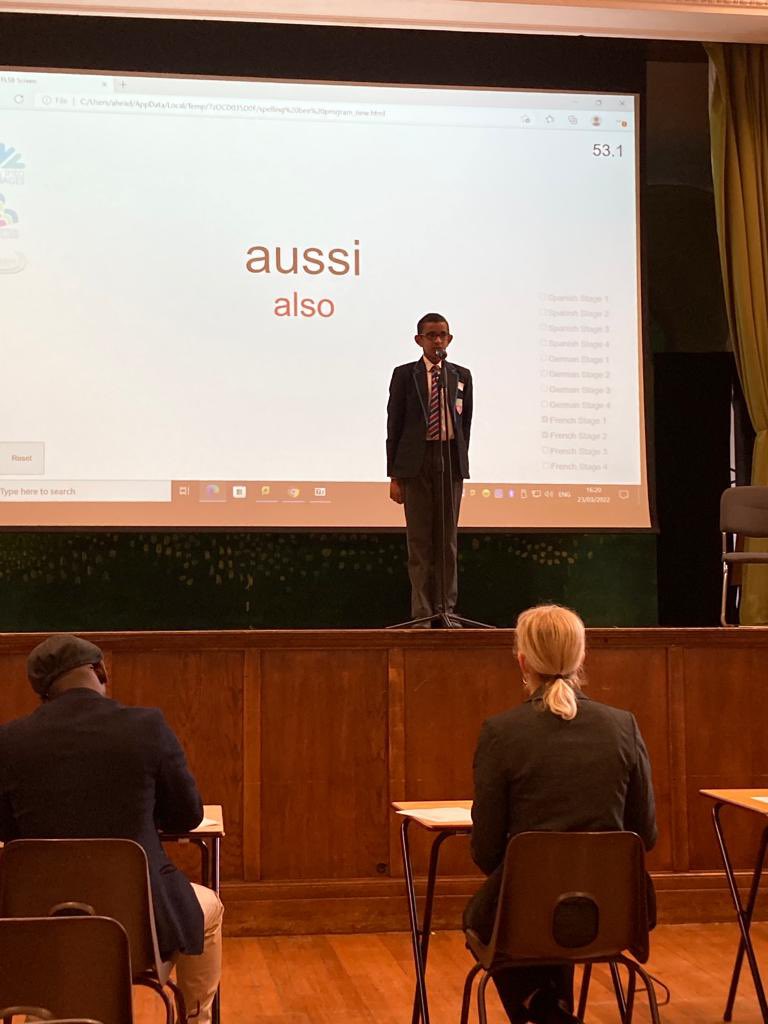 Well done to the <a href="/ChilternA/">ChilternAcademy</a> Languages Spelling Bee team with their efforts in the Luton Schools Spelling Bee Competition