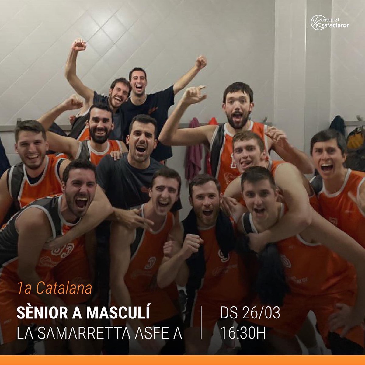 safaclaror's tweet photo. 🔥PARTITS IMPORTANTS🔥
#SenAMasc: somia en jugar les fases d'ascens a #CopaCatBQ
#SenAFem: lluita per ser a #CopaCataBQ un any més
#SenBFem: busca classificar-se per la fase d'ascens a #2aCatalana
#JrFem: juga per ser a #Preferent
📸 @ToniDelgadoG
#SafaClaror | #ForçaSafa https://t.co/GkwRmwnmgR