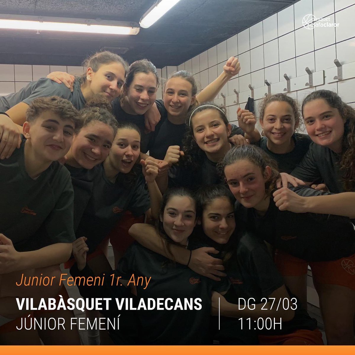 safaclaror's tweet photo. 🔥PARTITS IMPORTANTS🔥
#SenAMasc: somia en jugar les fases d'ascens a #CopaCatBQ
#SenAFem: lluita per ser a #CopaCataBQ un any més
#SenBFem: busca classificar-se per la fase d'ascens a #2aCatalana
#JrFem: juga per ser a #Preferent
📸 @ToniDelgadoG
#SafaClaror | #ForçaSafa https://t.co/GkwRmwnmgR