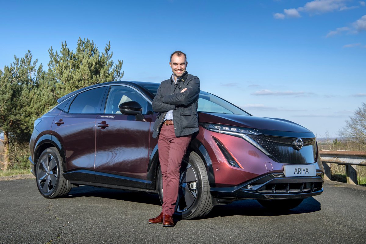 JRRBatchelor's tweet photo. I’d choose the burgundy coloured Nissan Ariya
#BatchMatch https://t.co/f8zwM5Avyf