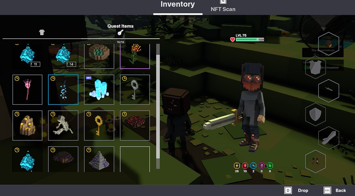 Melvyn65056575's tweet photo. @TheSandboxGame I just participated in the daily #SandboxAlphaS2Contest for a chance to earn up to 1,000 $SAND! Starting March 19 - Gather the equipment. Check out my screenshot below!
👇 #SandboxAlphaS2 https://t.co/g7S81xeUo0
