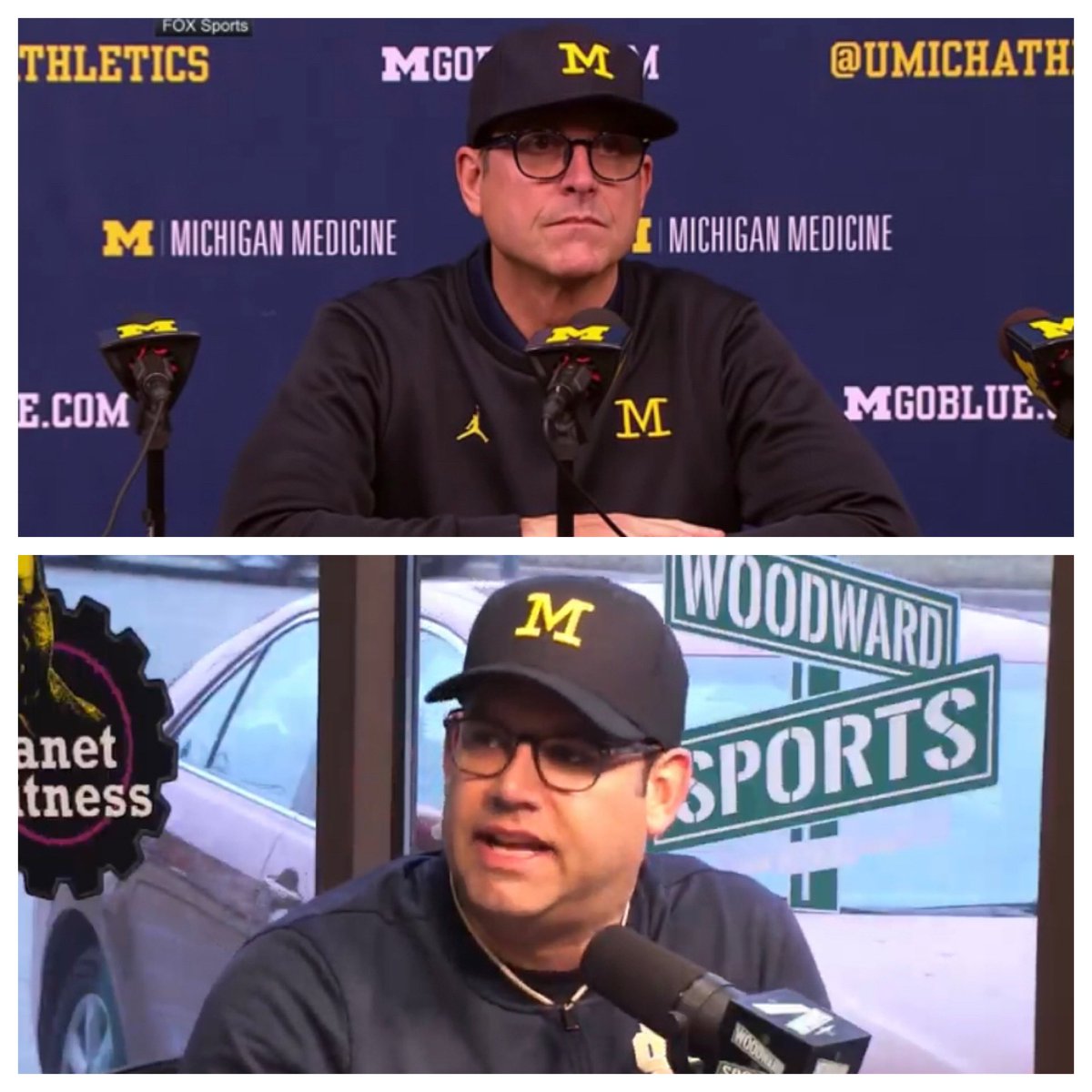 MichaelGentryJr's tweet image. .@RyanEFox2 doing his best Jim Harbaugh impression