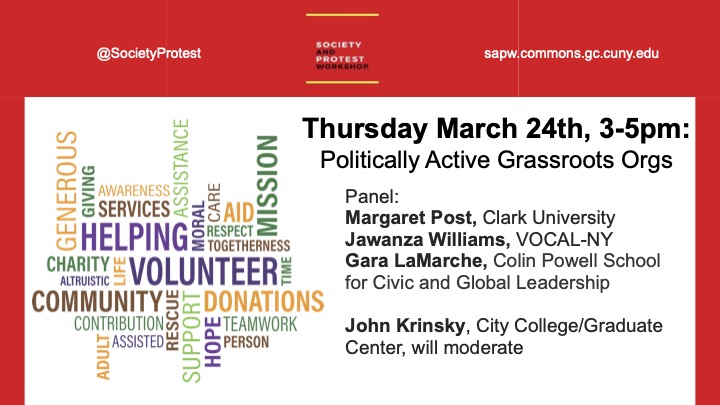 Are 501(c)(4) organizations "dark money"? Or can grassroots orgs use them to leverage political power?

TOMORROW! Join the discussion with @MargaretAPost @Jawanza Gara LaMarche <a href="/cpowellschool/">Colin Powell School for Civic & Global Leadership</a> and <a href="/warofposition/">John  Krinsky</a>. RSVP: bit.ly/3i3JLjW