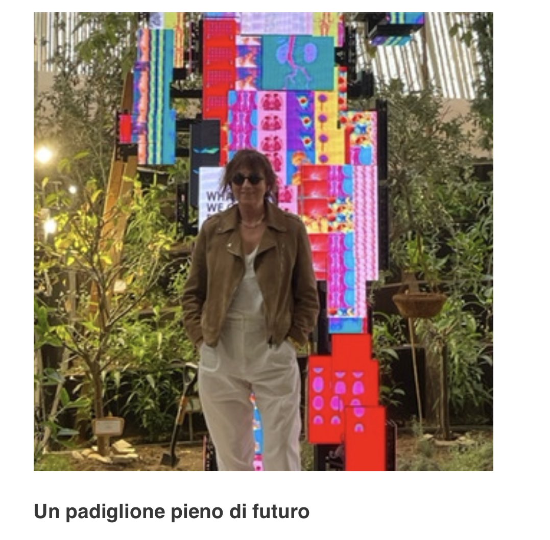 ItalyExpo2025's tweet photo. Gianna Nannini a #Expo2020Dubai 
👇🗞@milacat @MediasetTgcom24 
https://t.co/VpWmKmqqyb #ItalyExpo2020 #LaBellezzauniscelePersone https://t.co/JtvE4LM8Zv