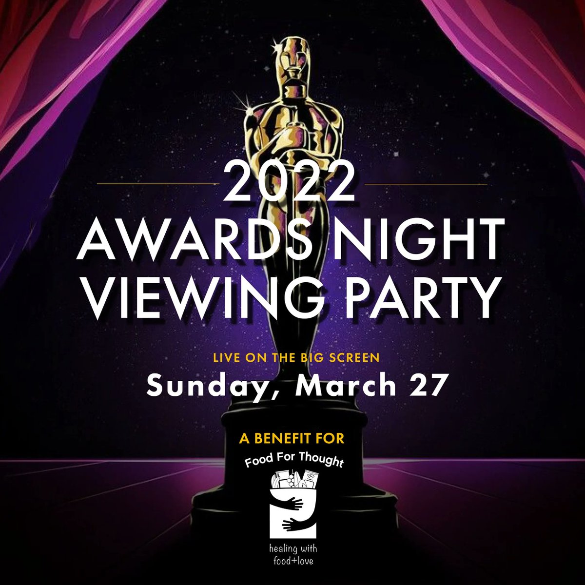 FFTFoodBank's tweet image. Will you be joining us this Sunday March 27 on the red carpet for our annual Academy Awards night at Rialto Cinemas in Sebastopol? Purchase your tickets here: buff.ly/37Hzzvu