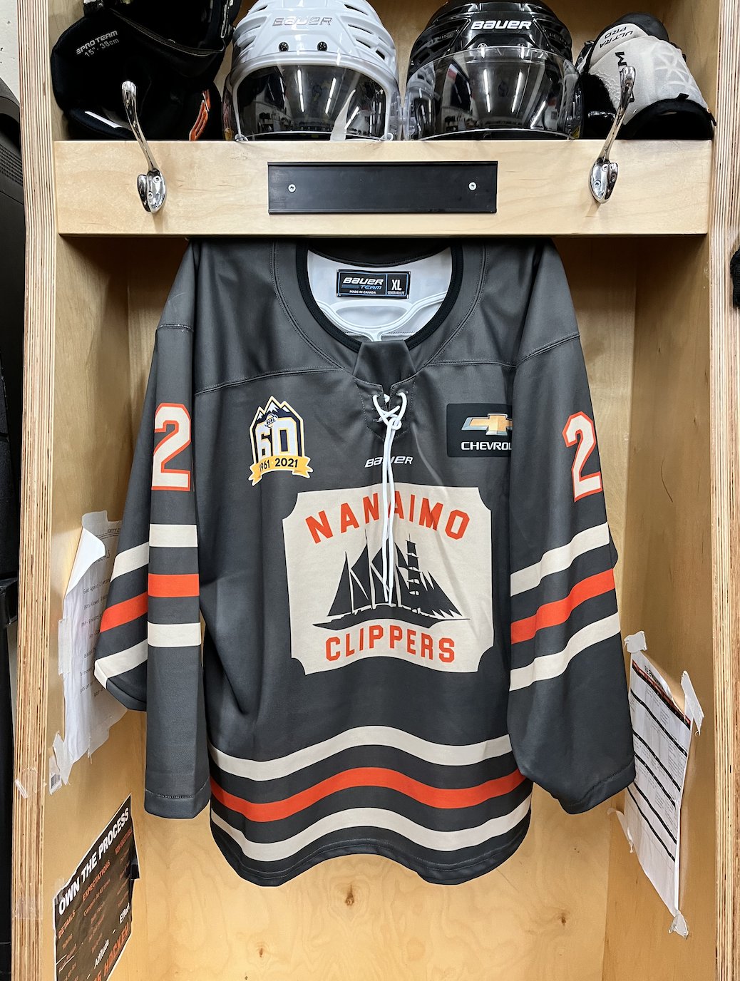 Nanaimo clippers jersey sale