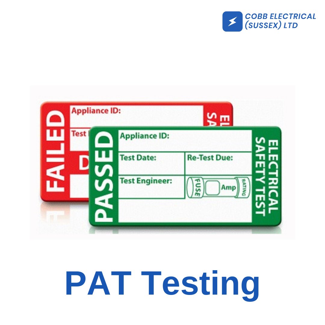 cobbelectrical's tweet photo. Portable Appliance Testing (PAT) is an important part of any health &amp; safety policy. We recommend that it's carried out annually and as always offer free estimates &amp; advice ⚡
☎ 01273 566667

https://t.co/rHrRbu2MrD

#electrician #brighton #hove #sussex https://t.co/aSR0Teey2l