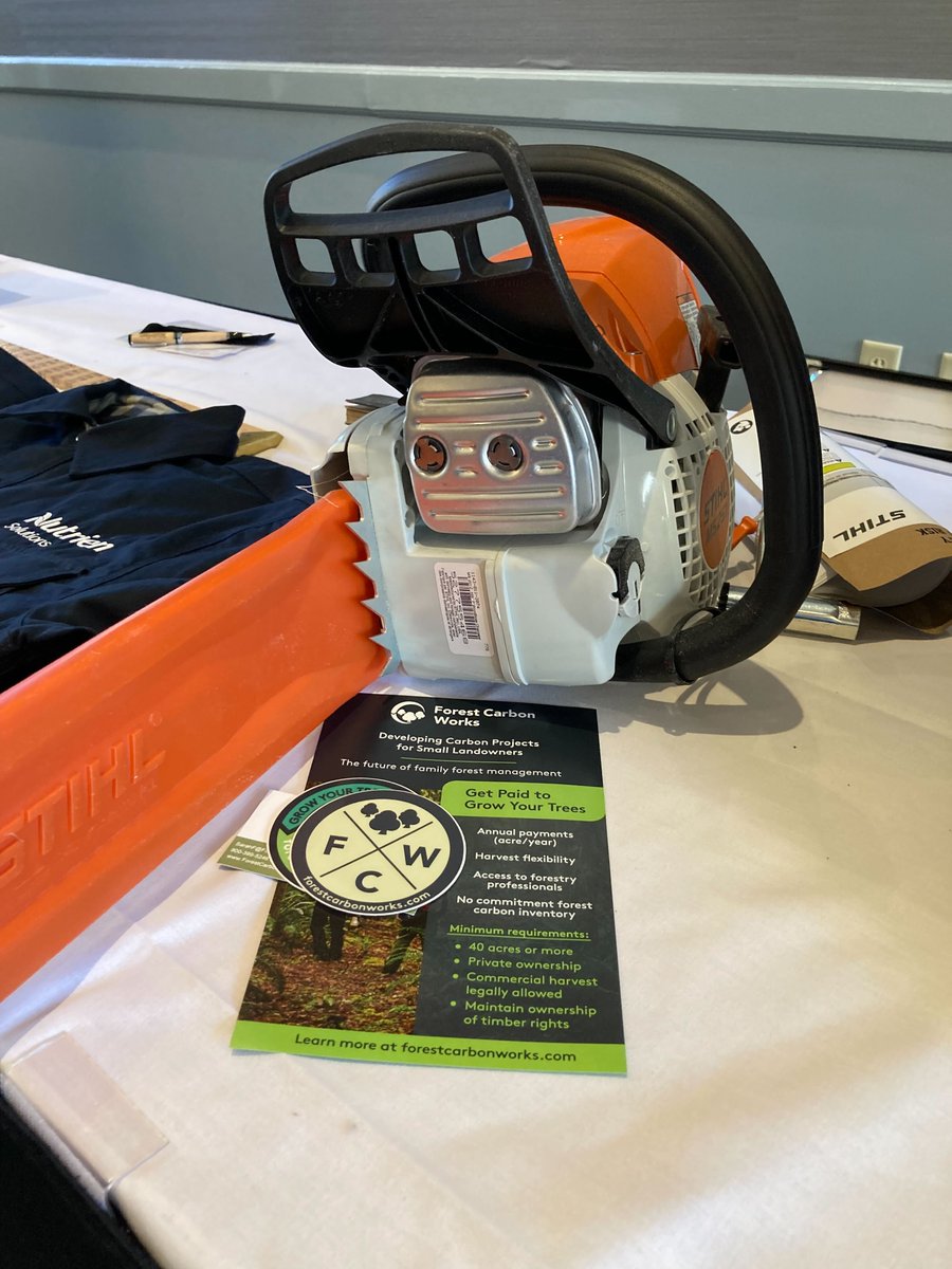ForstCarbnWrks's tweet photo. Our team is excited to be at the New England Society of American Foresters Conference in Portland, Maine this week! Stop by our booth &amp; attend our presentation on Thursday!
#carbon #longtermforestconservation #forestconservation #forestcarbon #forests https://t.co/vW44jJYIfl