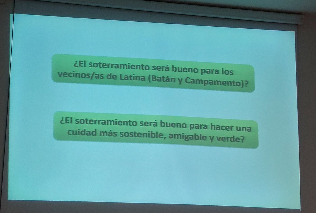 SergioPaniagua_'s tweet photo. Y para terminar las reflexiones de @AVCcampamento 

Recordemos que el espacio público no es infinito y que el #SoterramientoA5 lleva siendo un proyecto electoral desde 2005 https://t.co/MqVkPKEvjd
