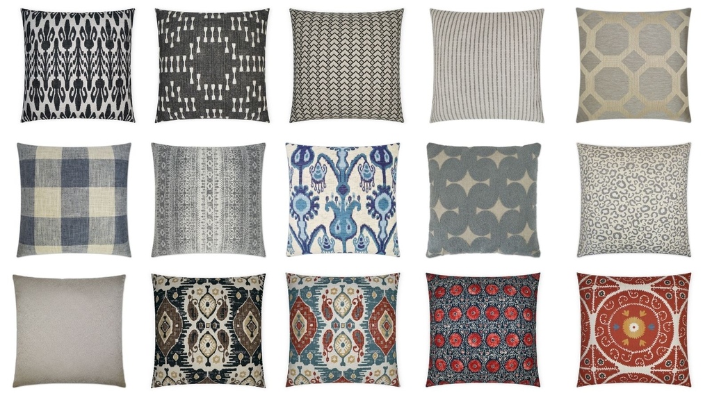 Pillow talk! New hues, gorgeous patterns, and stunning textures might just be the update you need for spring. bit.ly/2L6F3Uo <a href="/dvkaphome/">D.V. KAP Home</a>