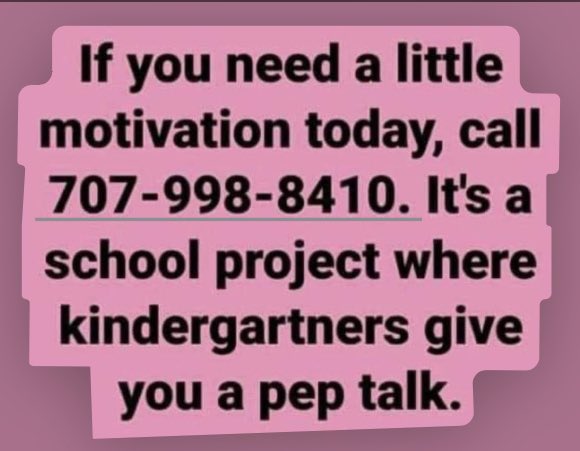 DrMoniByrne's tweet photo. Need a #Peptoc @UCEA? Call 707-998-8410 &amp; you’ll be smiling before you know it!! Thank you West Side ES in Healdsburg, CA &amp; @DrTerah - #4 is my fave 📞❤️😁 #LeadershipMatters @UCEAJSN @UCEAGSC @DivA_EdLead @DivisionAGSC @DrDeMatt @hongwon @sarahlouwou @MariamaPhD @Wheres_MyEraser https://t.co/rdgZZ56tMI