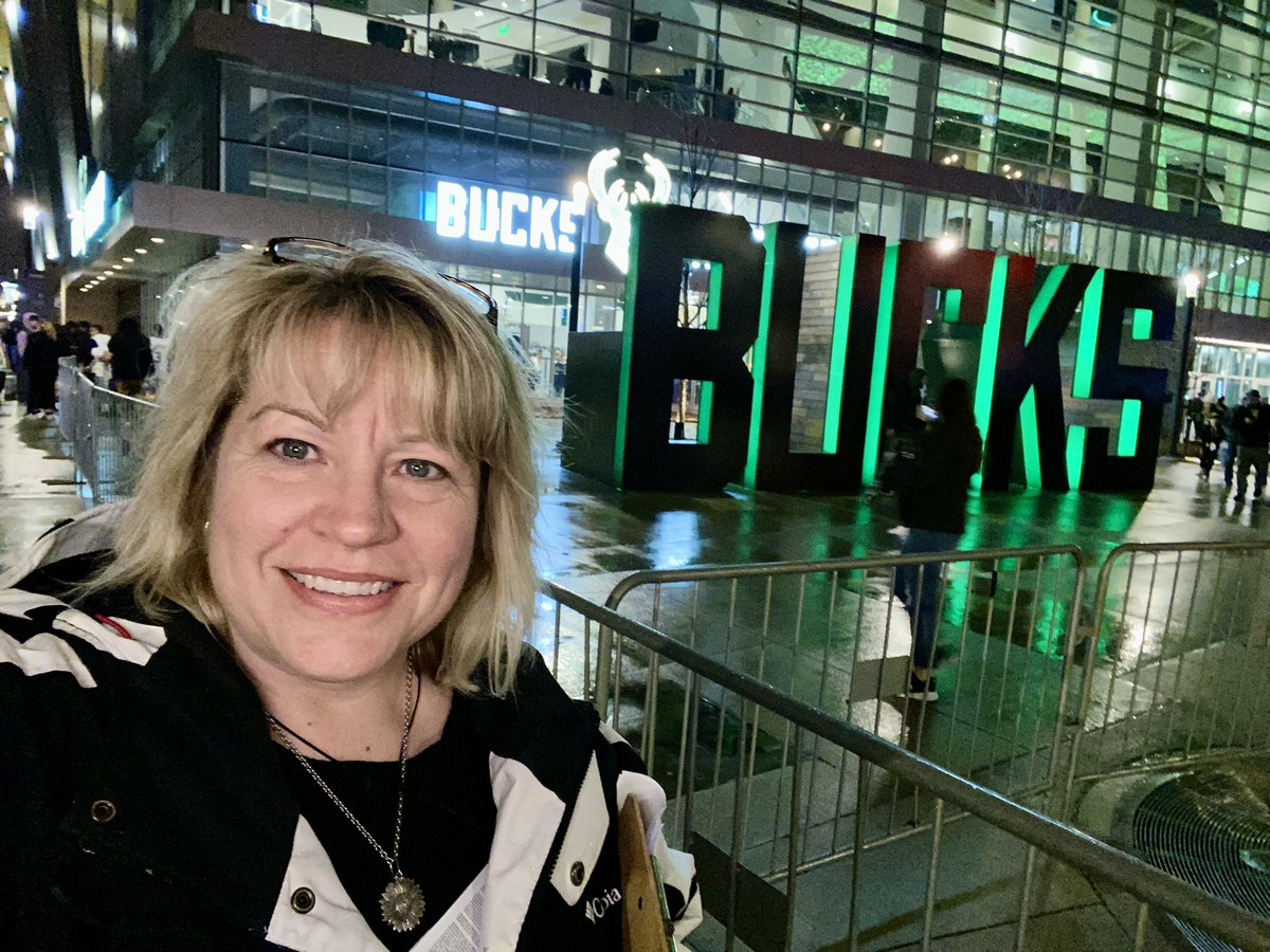 BonnieOleson's tweet photo. Tomorrow is the day! I’ll be doing the PA announcing for the @Bucks in celebration of Women’s History Month! So if you’re there, I will try really hard to not screw up your favorite players name! https://t.co/Rtiraz5FRB