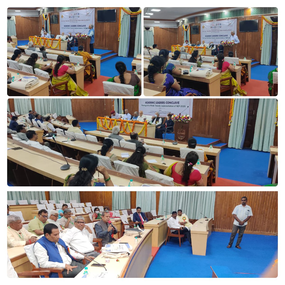 ABRSM4AP's tweet photo. National Seminar on National Education Policy || NEP-2020 

A Road to Revamp The Indian Higher Education System 22nd-23rd March,2022  Location : SV University &amp; Mahila University https://t.co/UFvBpjqcO8