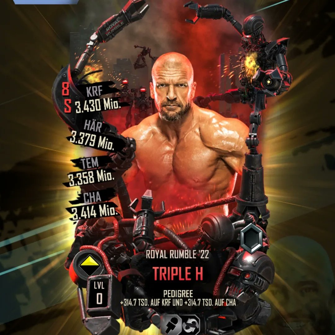 Trd abgeschlossen 😉 #wwesupercard #Saison8 #trd #allesfürteam