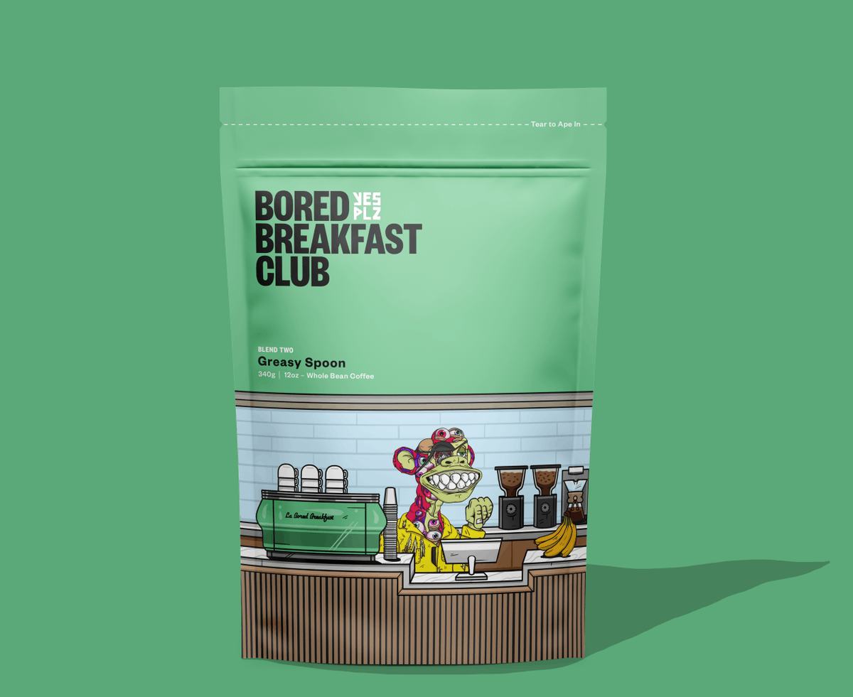 BoredBreakfast's tweet photo. Last call to grab an NFT for Blend Two coffee. Snapshot happens in 15 minutes! 📸 

Holders will be eligible to claim their free coffee post snapshot. #CountdownToCoffee

https://t.co/eDzLs1fa4I https://t.co/gXmyBlKwh8