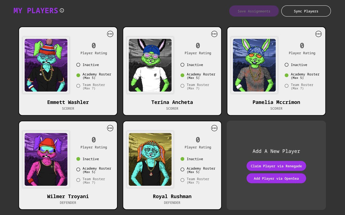 D0CT0REN's tweet photo. My current squad of #FilthyHabbits π°
Didn't get lucky with any bonus PRs but it's all good...already know Royal Rushman is already going to be NICE based on name alone π₯Ά
We're ready to grind! Today's picks are locked and loaded, LFG! πͺπ @idolsturnrivals @moonsofmarsnft https://t.co/p94ZCgEzt5