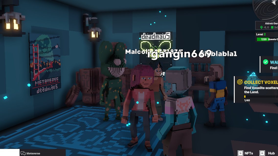 KistaraP's tweet photo. @TheSandboxGame @deadmau5 I just participated in the daily #SandboxAlphaS2Contest for a chance to earn up to 1,000 $SAND! Starting March 17 - Selfie with Deadmau5. Check out my screenshot below!
👇 #SandboxAlphaS2 https://t.co/niOn5c5NQo