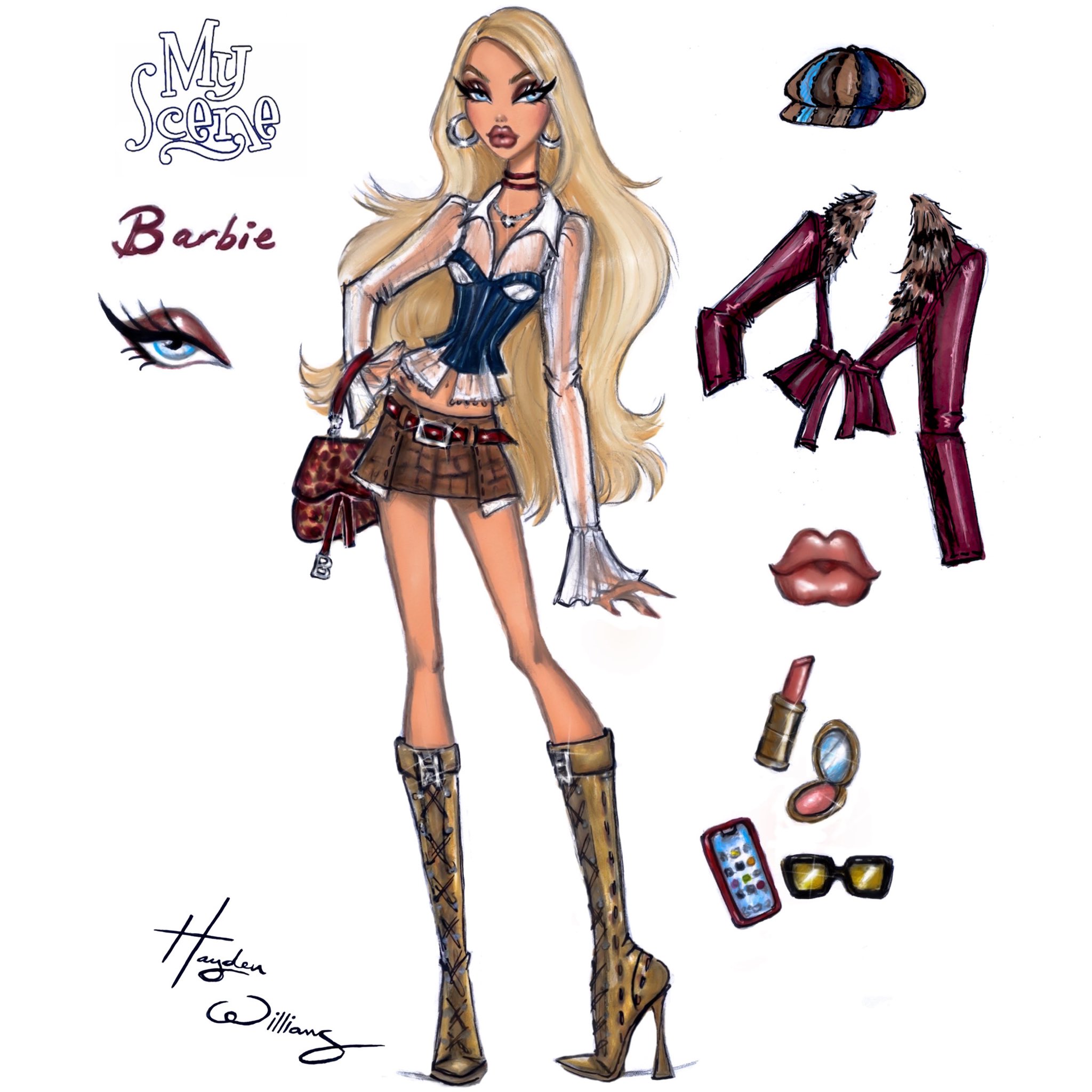 Hayden Williams on X: My Scene: My Bling Bling 2022 💎✨ With #MyScene  turning 20 this yr, I wanted to do an update of one of my all time fave  lines from