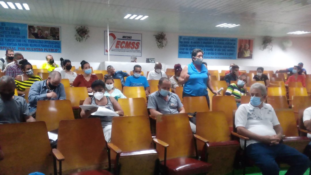 Balance del Buró Provincial del Sindicato de la Construcción en Sancti Spíritus.#Eaass 
#SanctiSpíritusEnMarcha