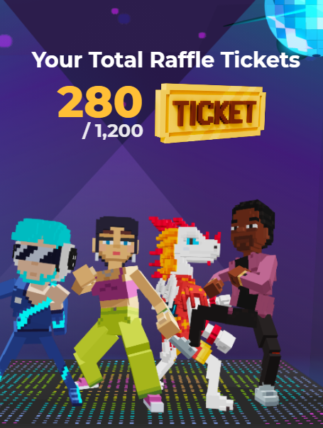 MetaverseKaren's tweet photo. @TheSandboxGame I just participated in the daily #SandboxAlphaS2Contest for a chance to earn up to 1,000 $SAND! Starting March 22 - Ticket Day. Check out my screenshot below!
👇 #SandboxAlphaS2 https://t.co/pmHUhJdJ2k