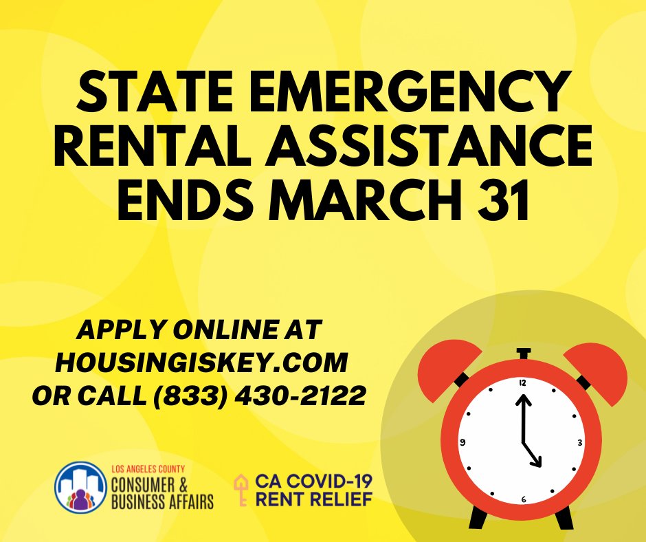 Los Angeles County on Twitter "California's COVID19 emergency rental